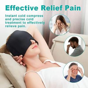 🧊✨ All-Over Gel Eye Mask for Cold Therapy Relief 😌🩵