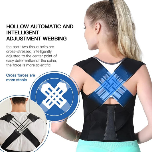 Adjustable Back Posture Belt – Improve Posture & Relieve Pain Instantly!