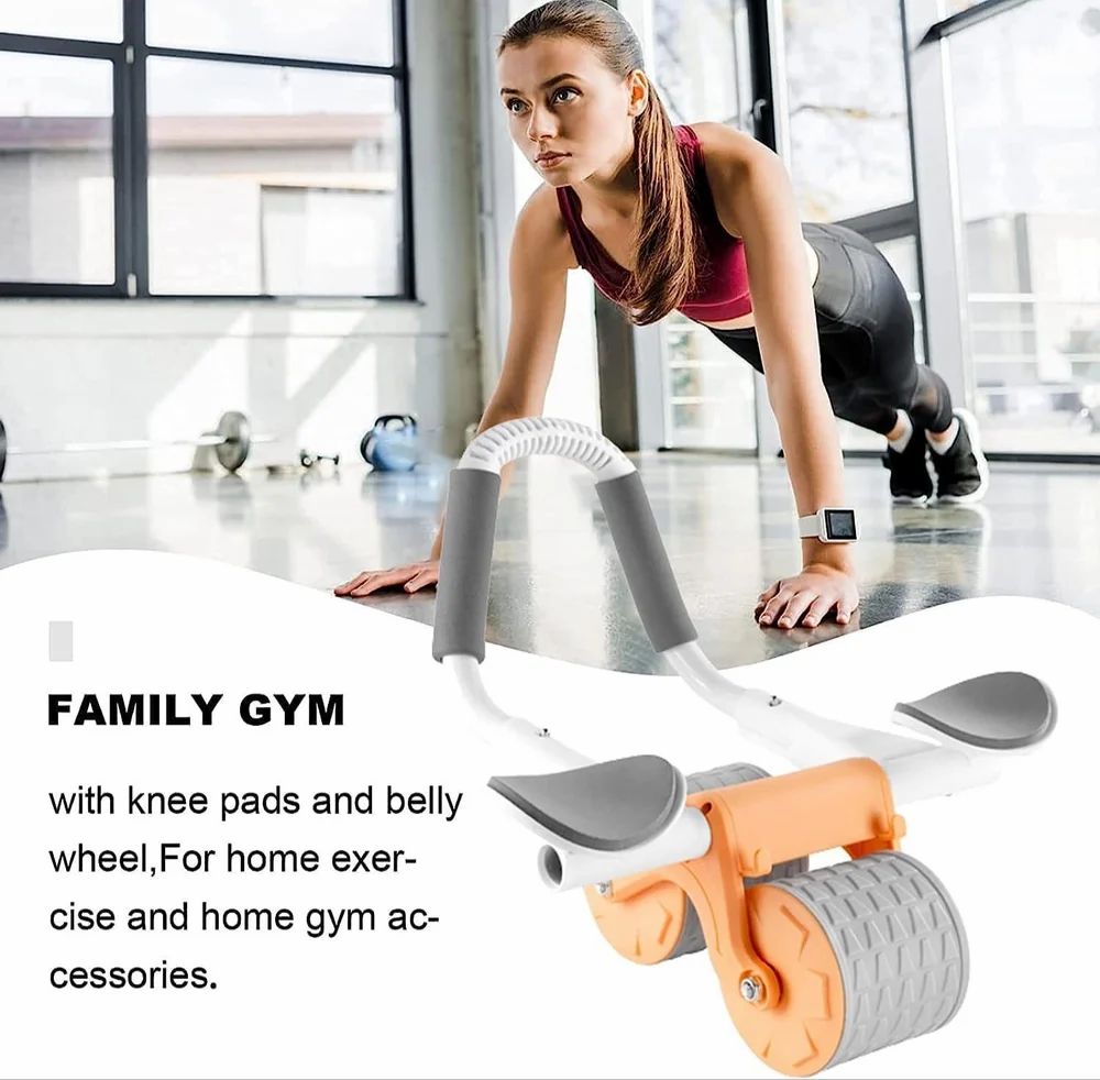 2-in-1 Abs Roller Wheel for Workouts  ⭐️⭐️⭐️⭐️☆ (4.4/5)