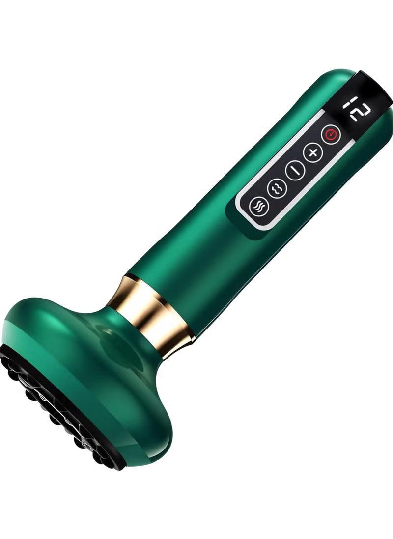 💚 Smart 3-in-1 Cupping  Massage Device – Portable Anti-Cellulite Body Sculpting Massager with Heat 🔥 Negative Pressure 💨